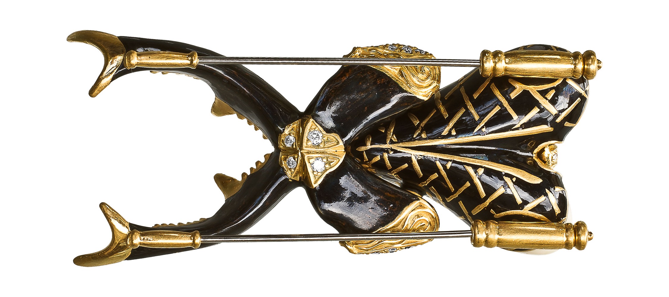 Deer Teeth Brooch