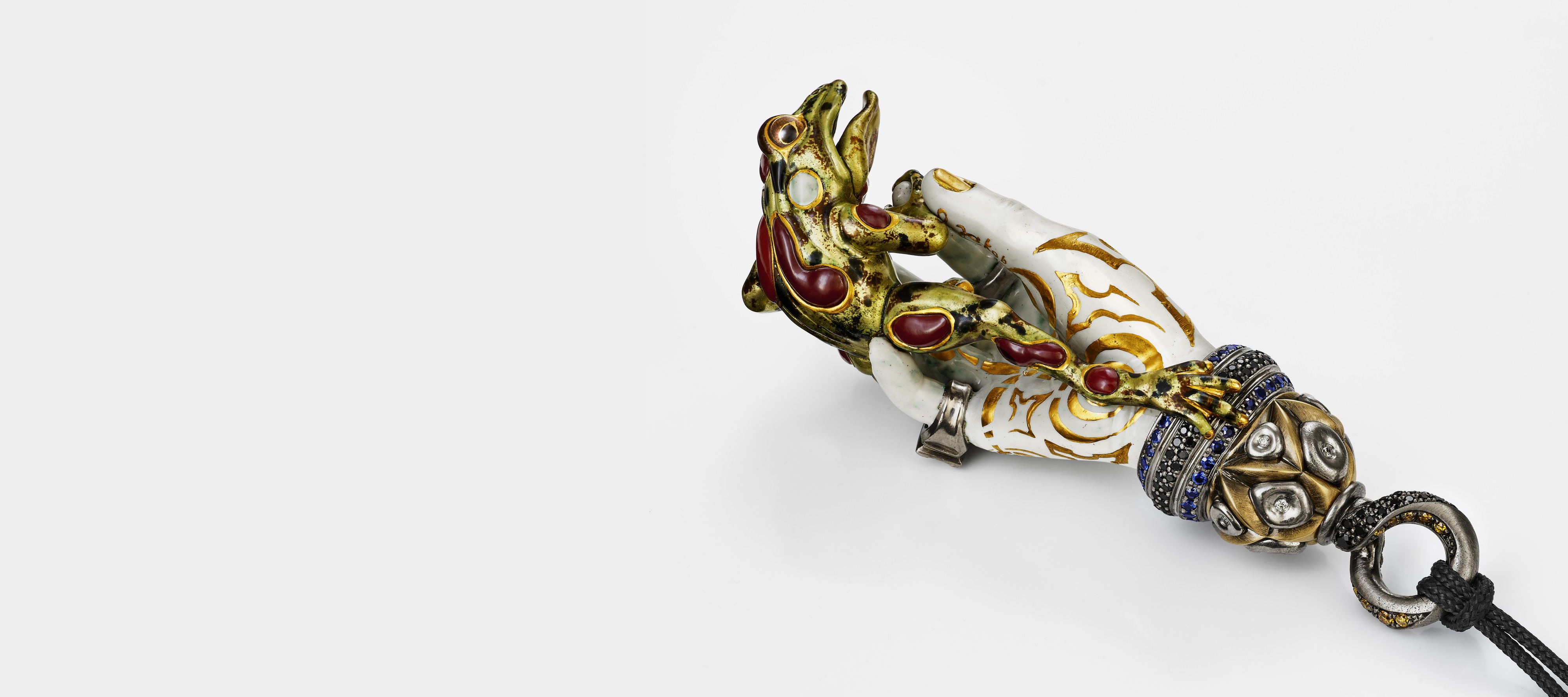 Hand mit Frosch II