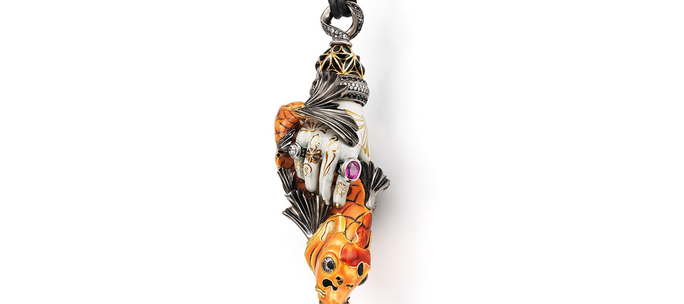 Hand With Koi