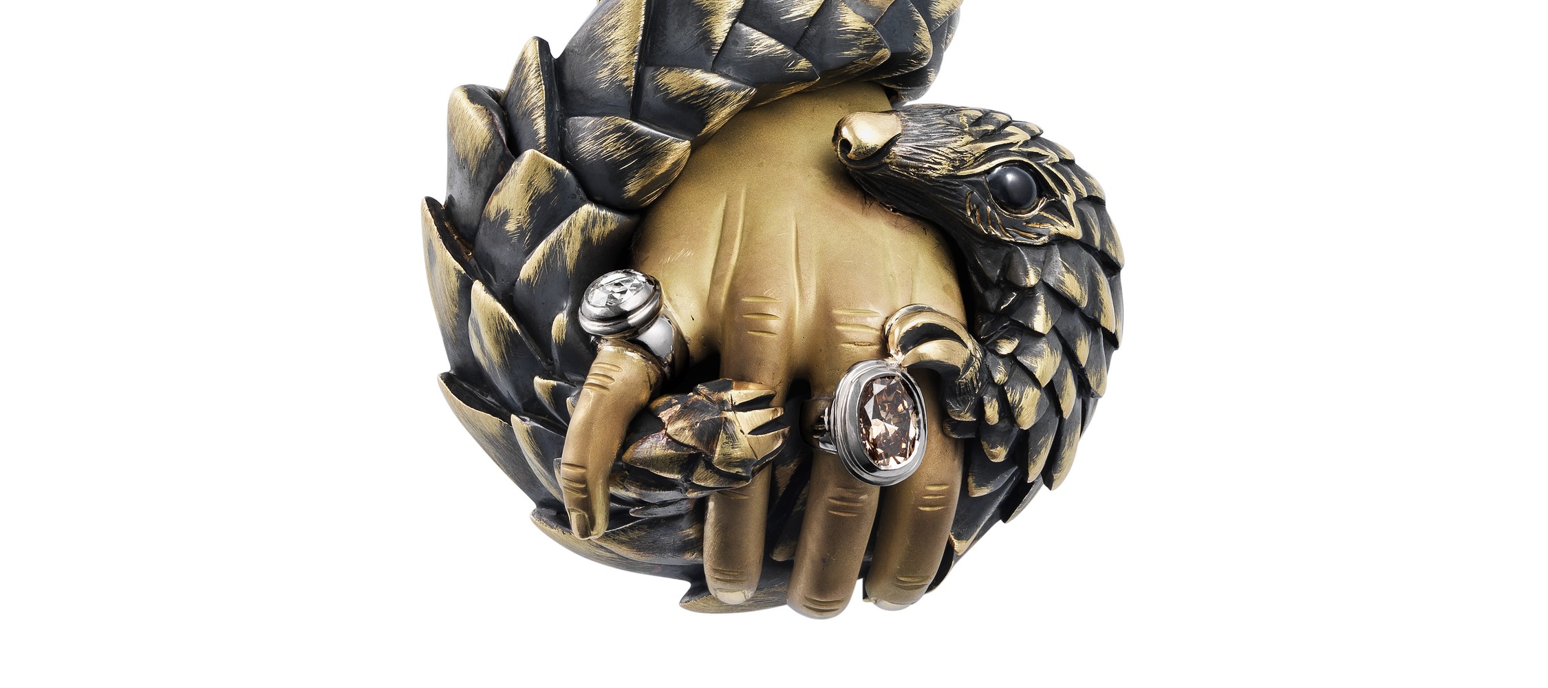 Hand With Pangolin II