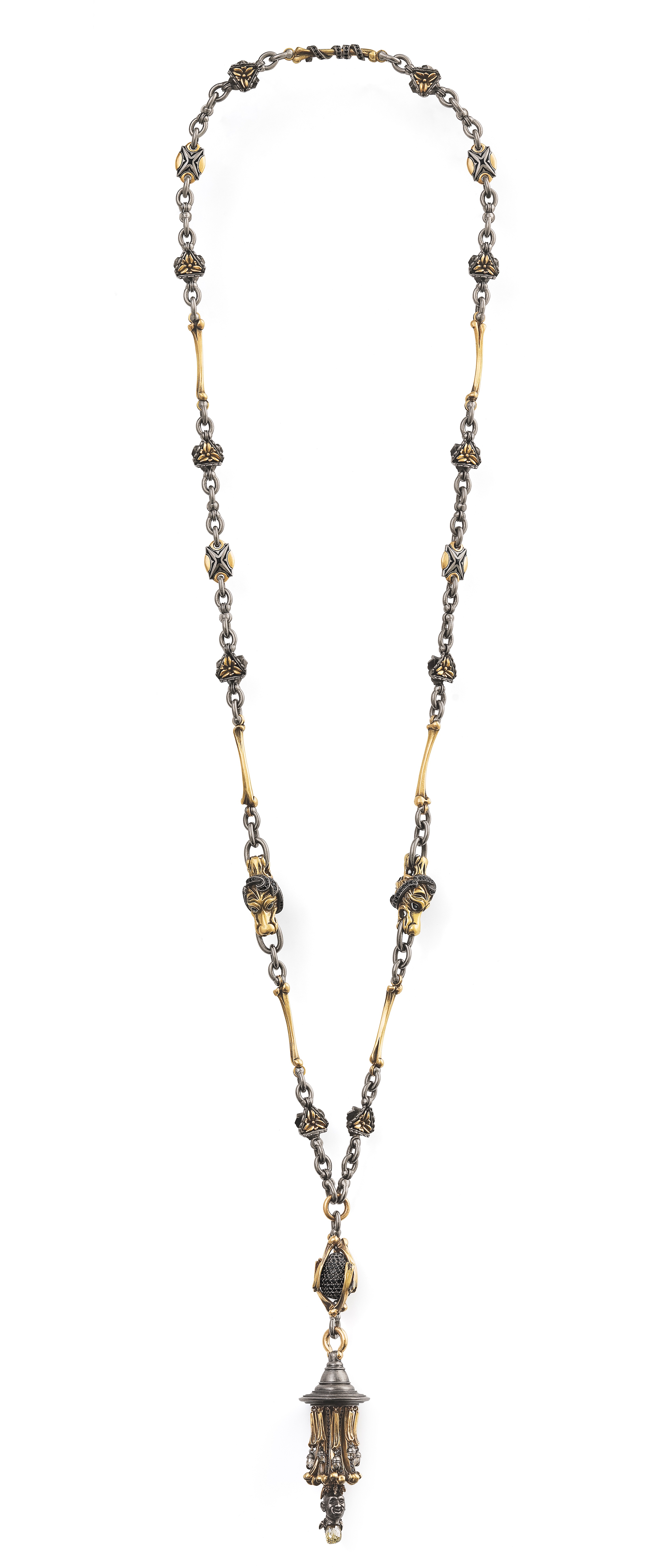 Magdalena necklace, full length