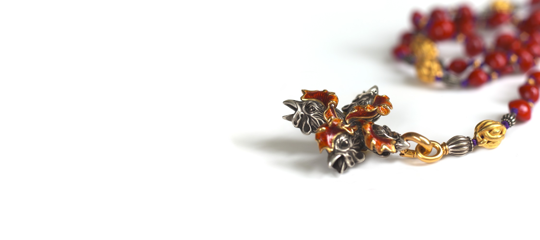 Zodiac rooster cross