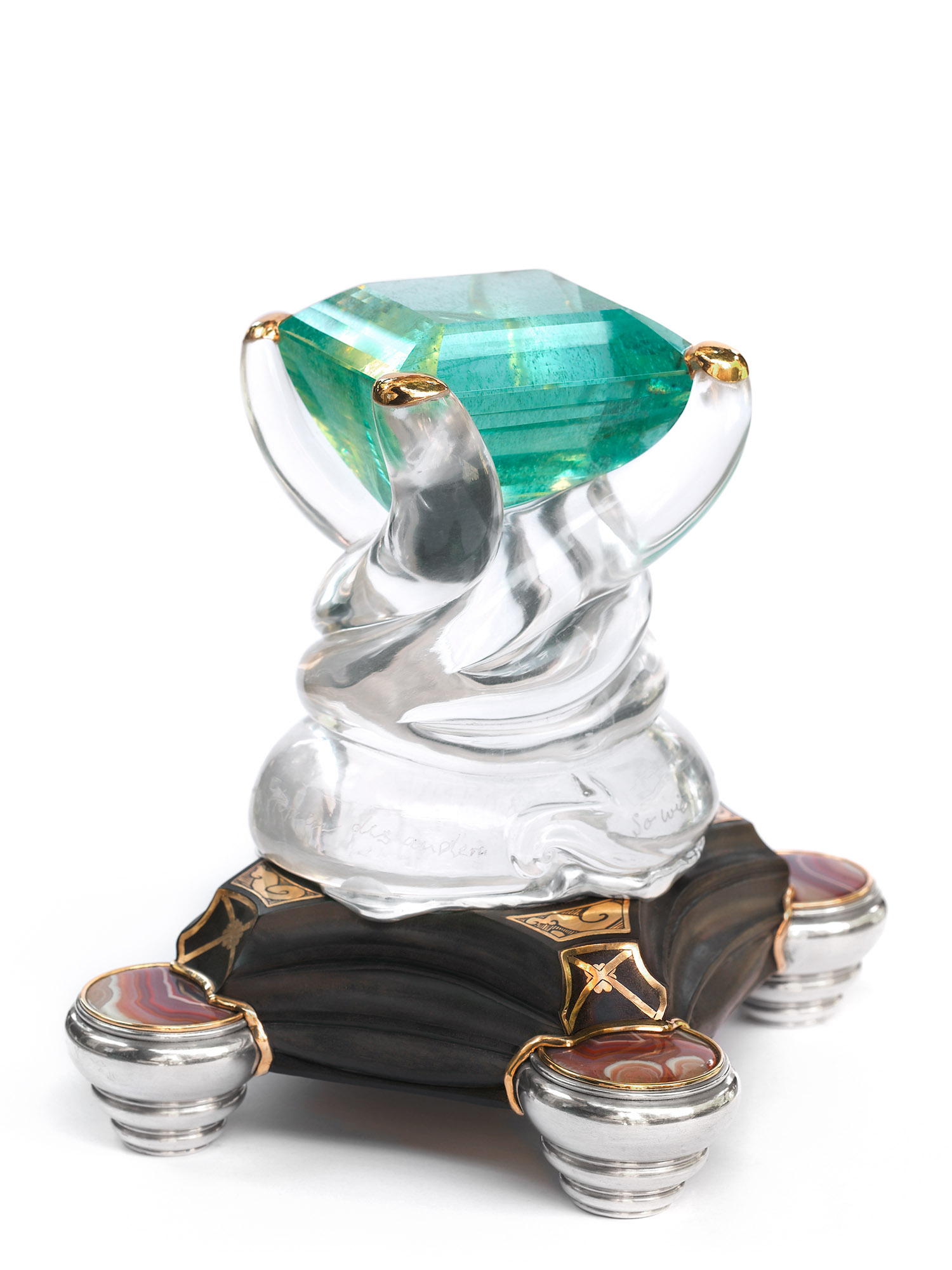Object With Aquamarine