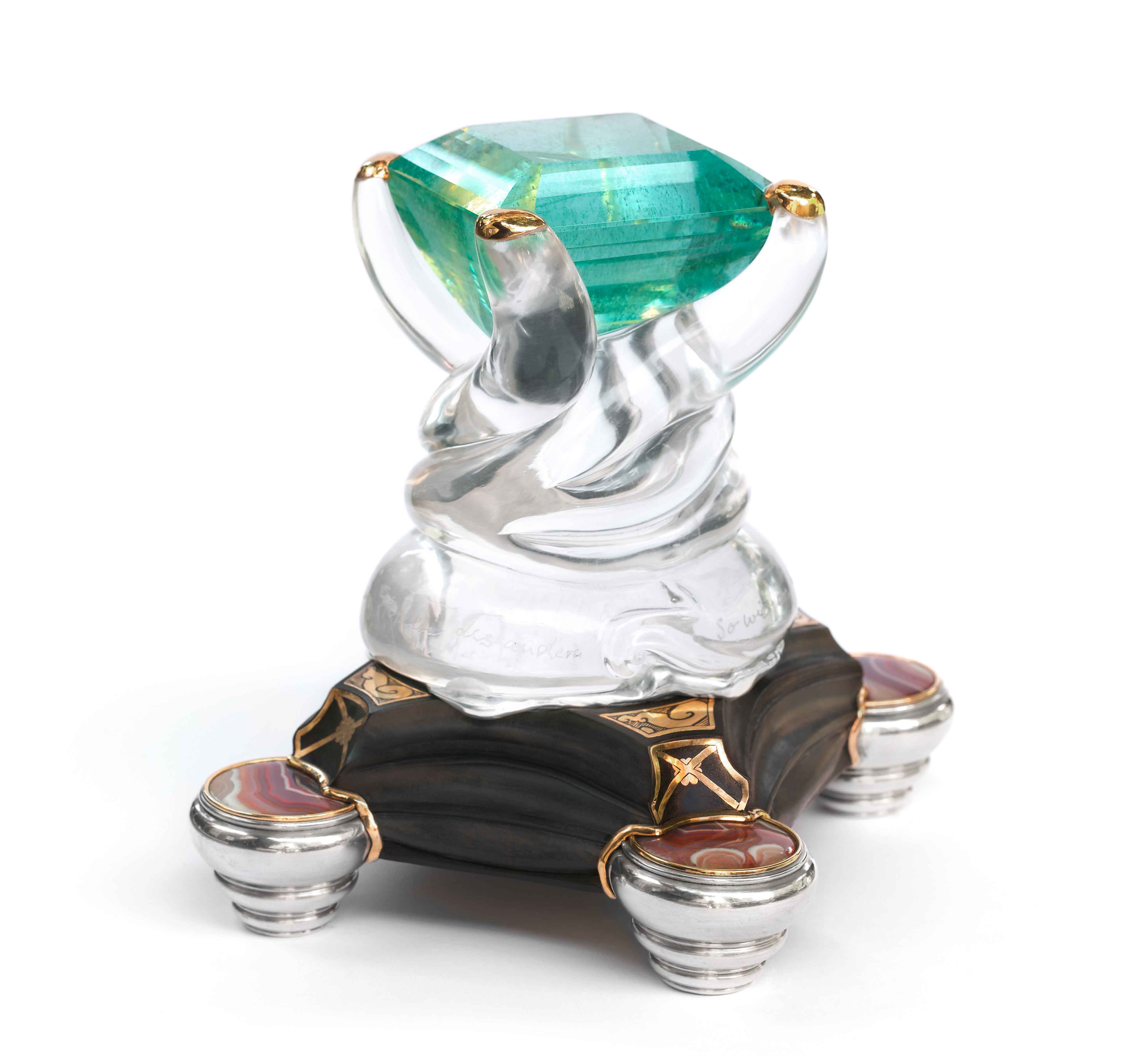 Object With Aquamarine